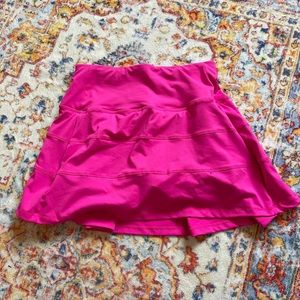 Hot pink tennis skirt amazon dupe